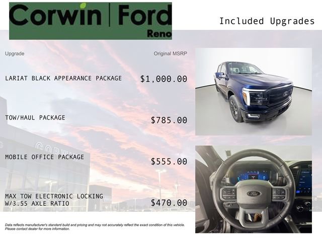 Certified 2024 Ford F150 Lariat AWD/4WD image 3