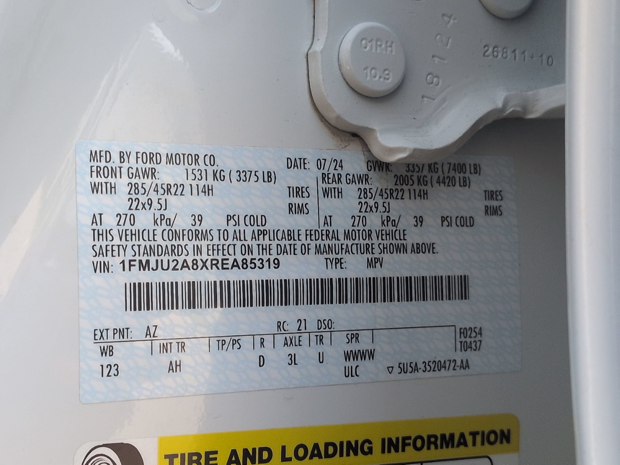 Certified 2024 Ford Expedition Limited AWD/4WD image 40