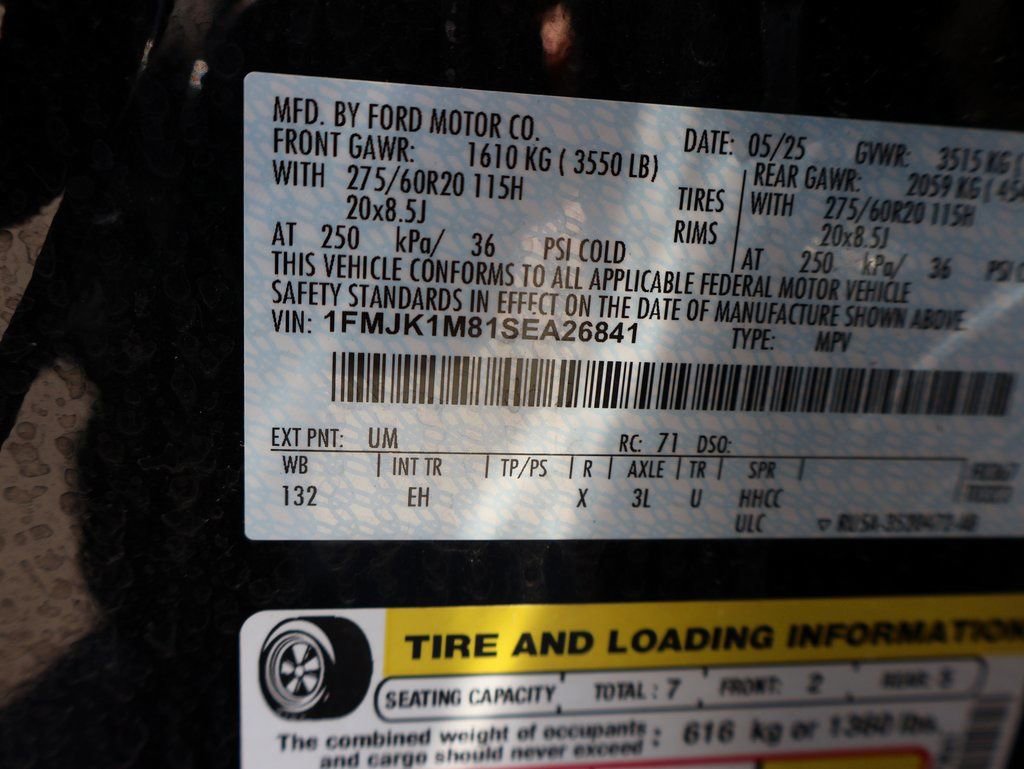 Certified 2025 Ford Expedition Max Platinum AWD/4WD image 44