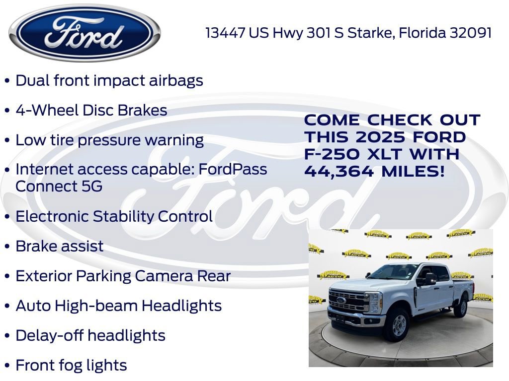 Certified 2025 Ford F250 XLT AWD/4WD image 27