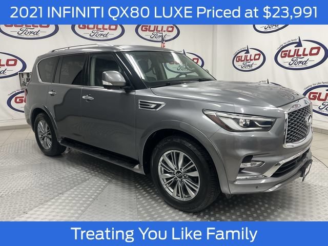 Used 2021 INFINITI QX80 Luxe
