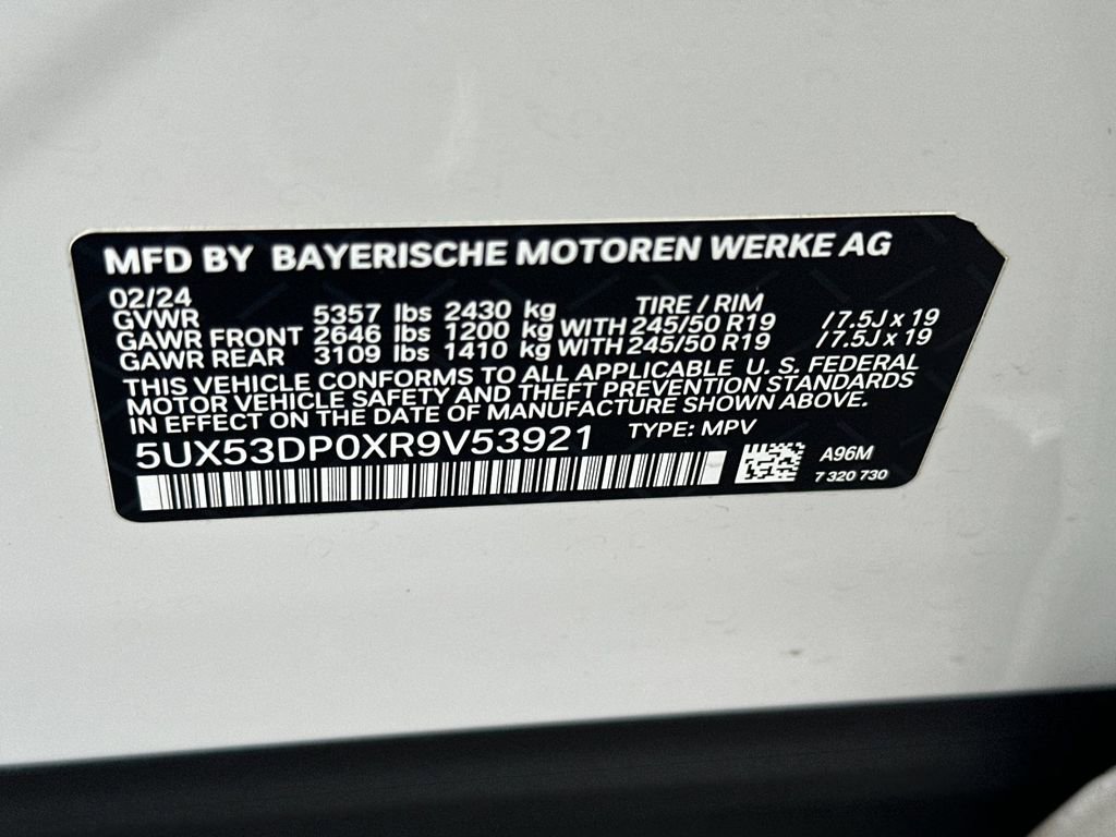 Used 2024 BMW X3 xDrive30i w/ Premium Package AWD/4WD image 27