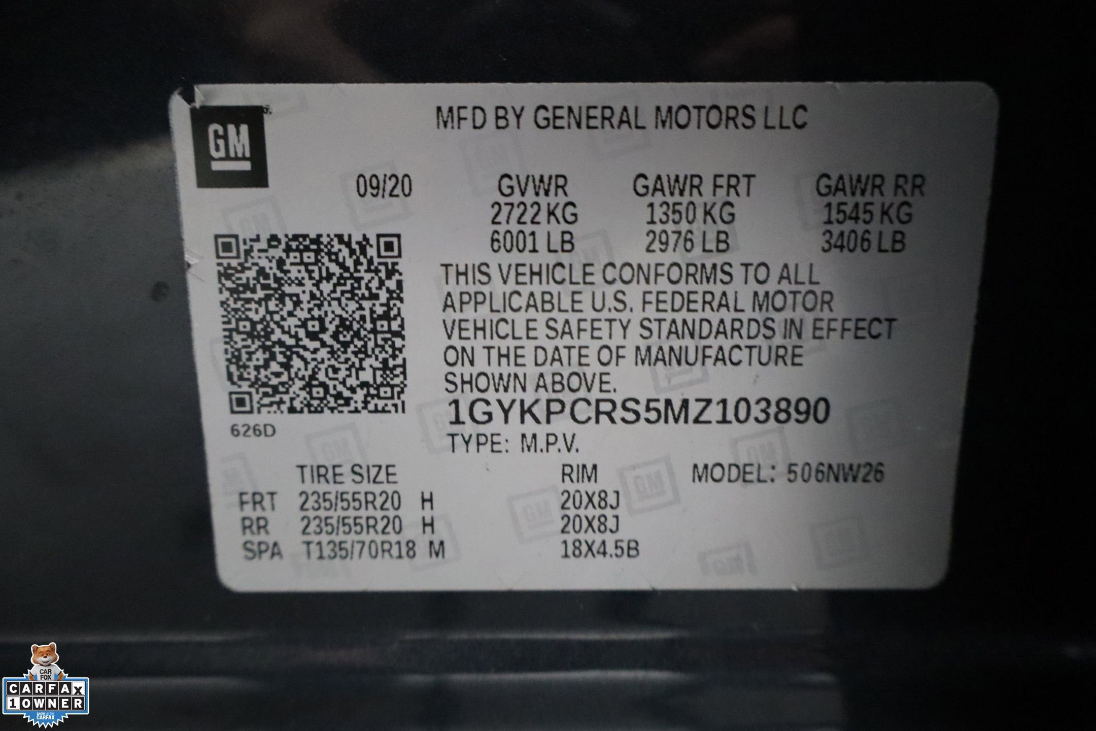 Used 2021 Cadillac XT6 Premium Luxury w/ LPO, Floor Liner Package image 32