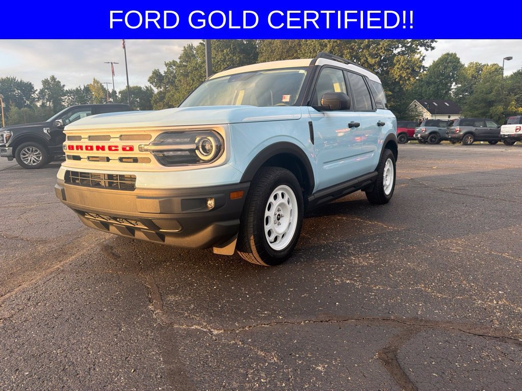 Certified 2023 Ford Bronco Sport Heritage w/ Heritage Convenience Package AWD/4WD image 2