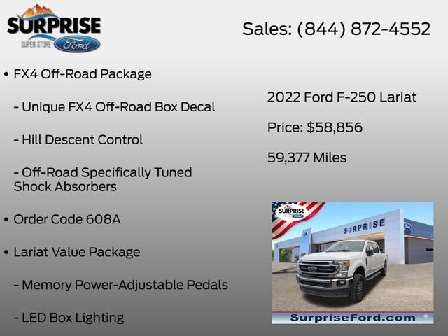 Certified 2022 Ford F250 Lariat w/ Lariat Value Package AWD/4WD image 6