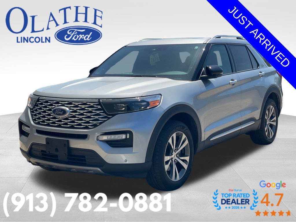 Certified 2020 Ford Explorer Platinum w/ Premium Technology Package image 1
