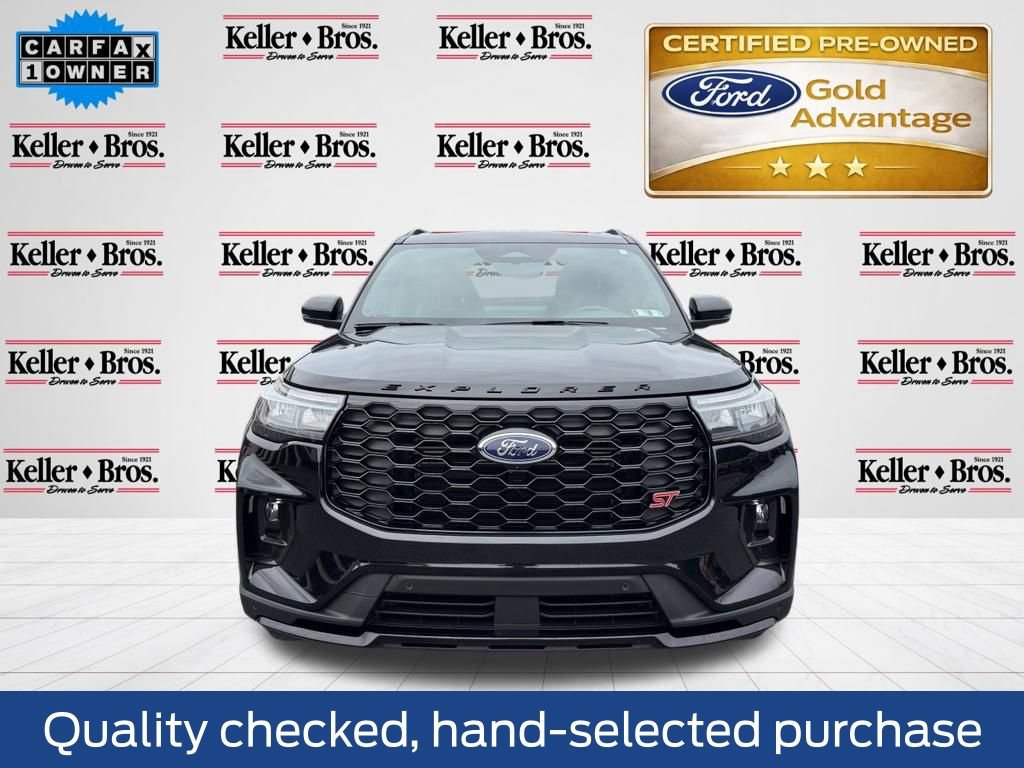 Certified 2025 Ford Explorer ST w/ Sun And Sound Package AWD/4WD image 2