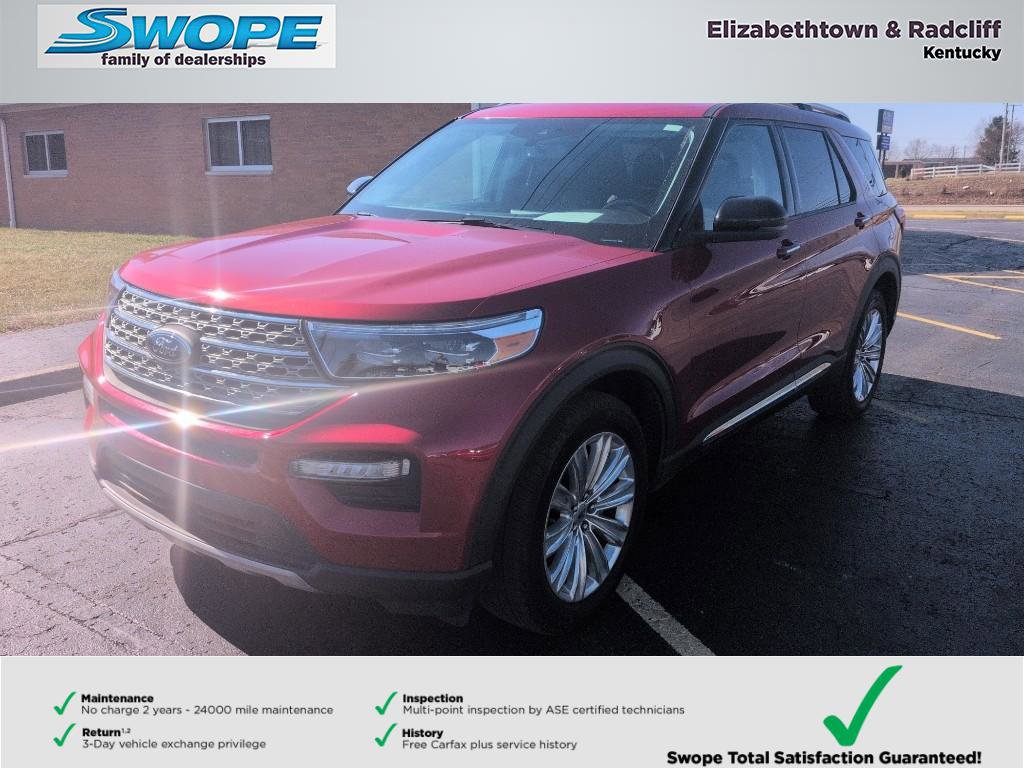 Certified 2021 Ford Explorer Limited w/ Equipment Group 301A