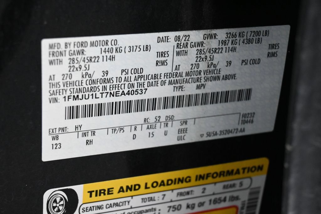 Certified 2022 Ford Expedition Platinum RWD image 33