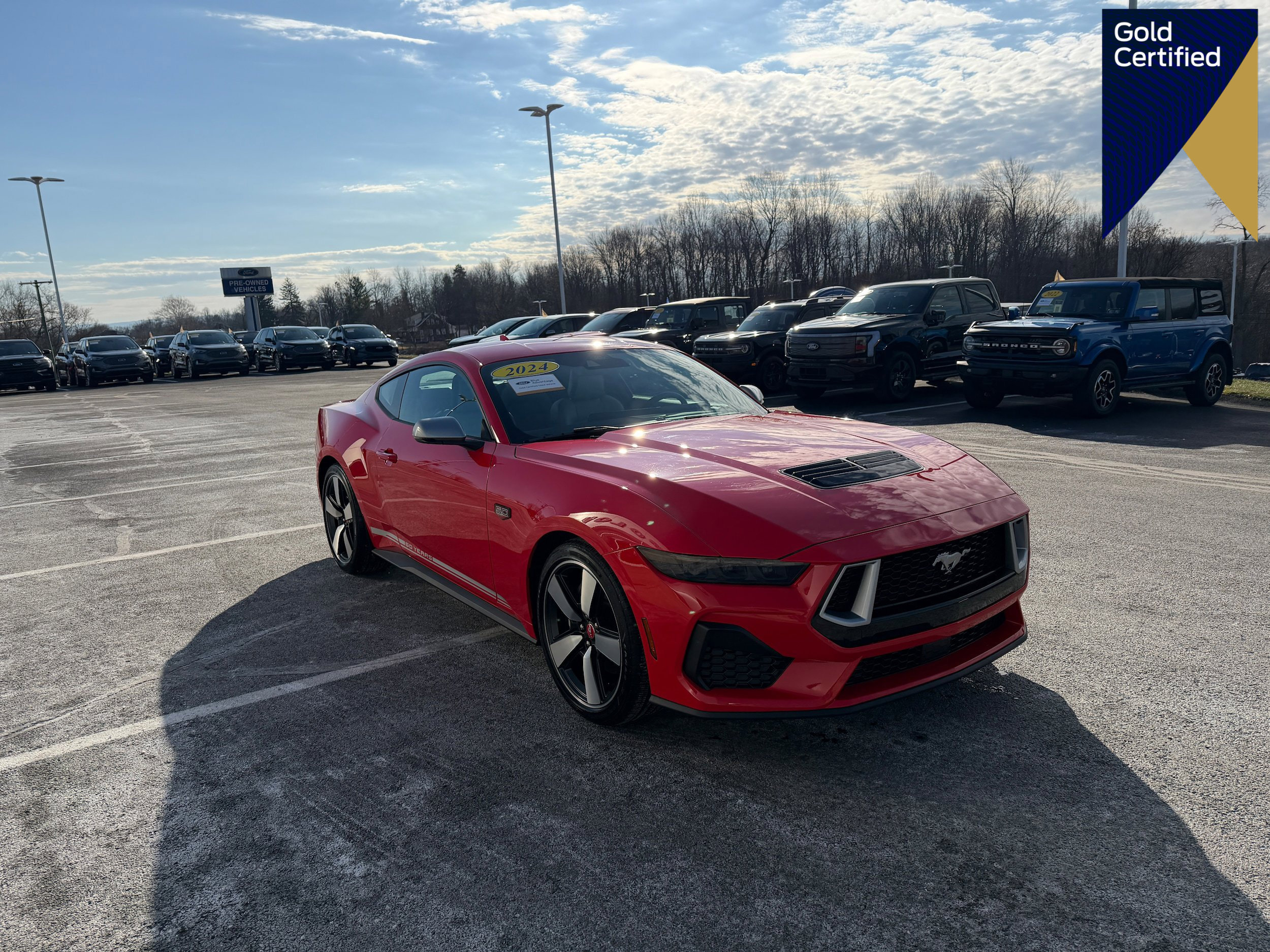 Certified 2025 Ford Mustang GT Premium w/ 60th Anniversary Package image 1