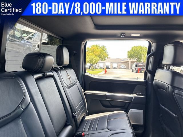 Certified 2022 Ford F150 Platinum w/ Equipment Group 701A High AWD/4WD image 17