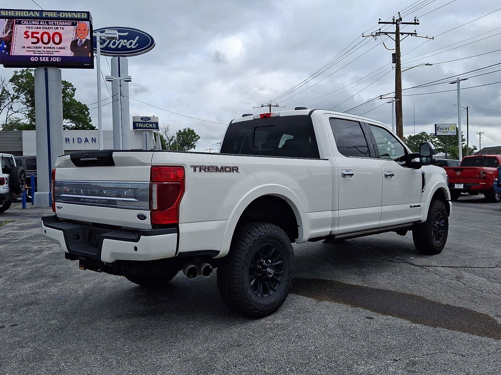 Certified 2020 Ford F250 Platinum w/ Tremor Off-Road Package AWD/4WD image 6