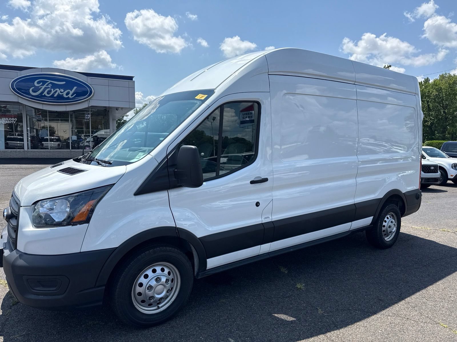 Certified 2023 Ford Transit 250 148 High Roof AWD w/ Load Area Protection Package image 1