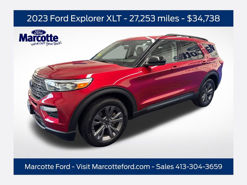 Certified 2023 Ford Explorer XLT w/ Equipment Group 202A