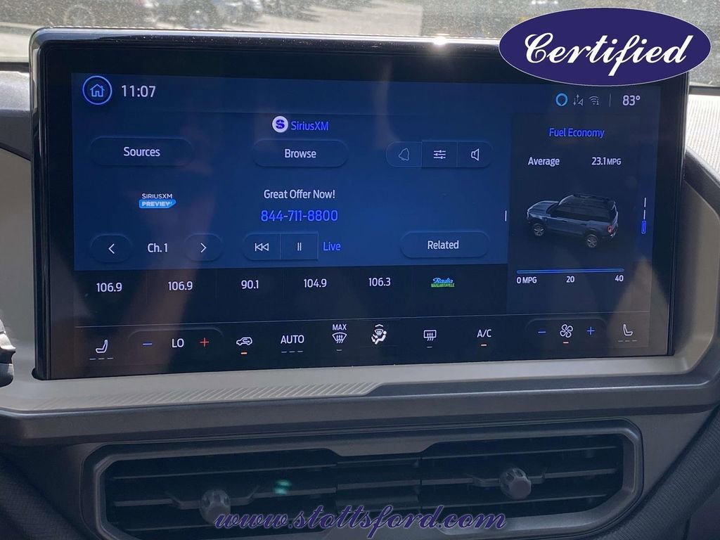 Certified 2025 Ford Bronco Sport Big Bend w/ Convenience Package AWD/4WD image 24