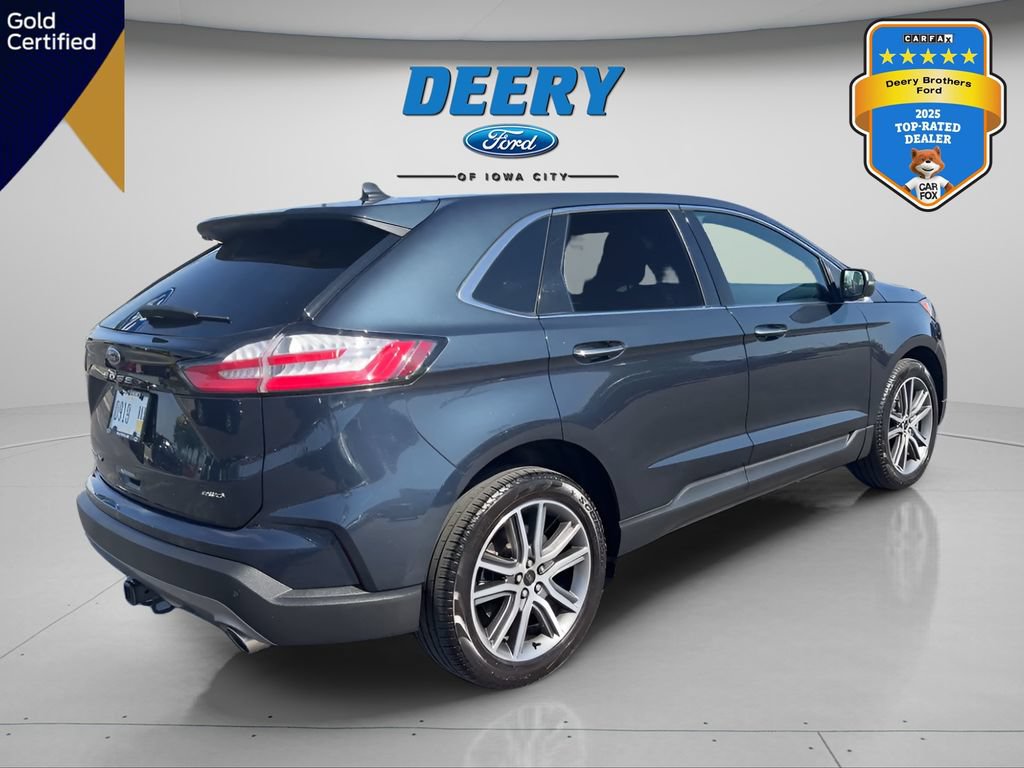 Certified 2024 Ford Edge Titanium w/ Equipment Group 301A AWD/4WD image 7