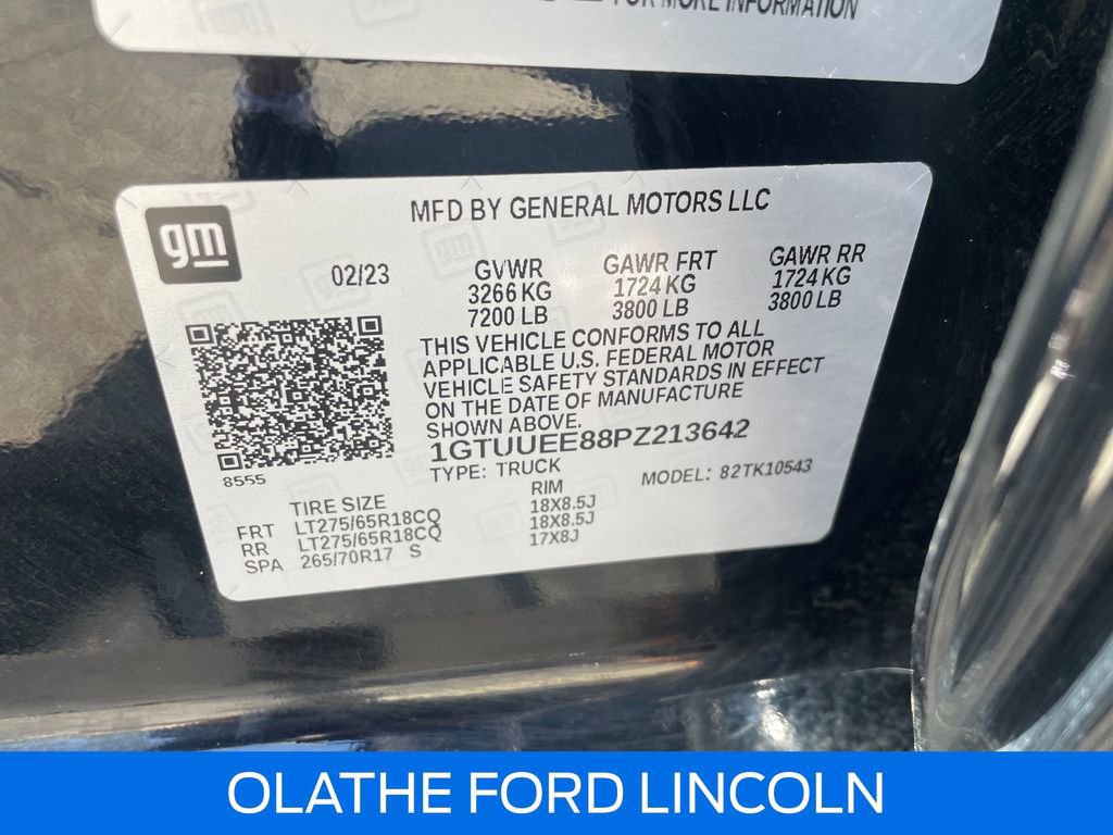 Used 2023 GMC Sierra 1500 AT4 w/ Technology Package image 26