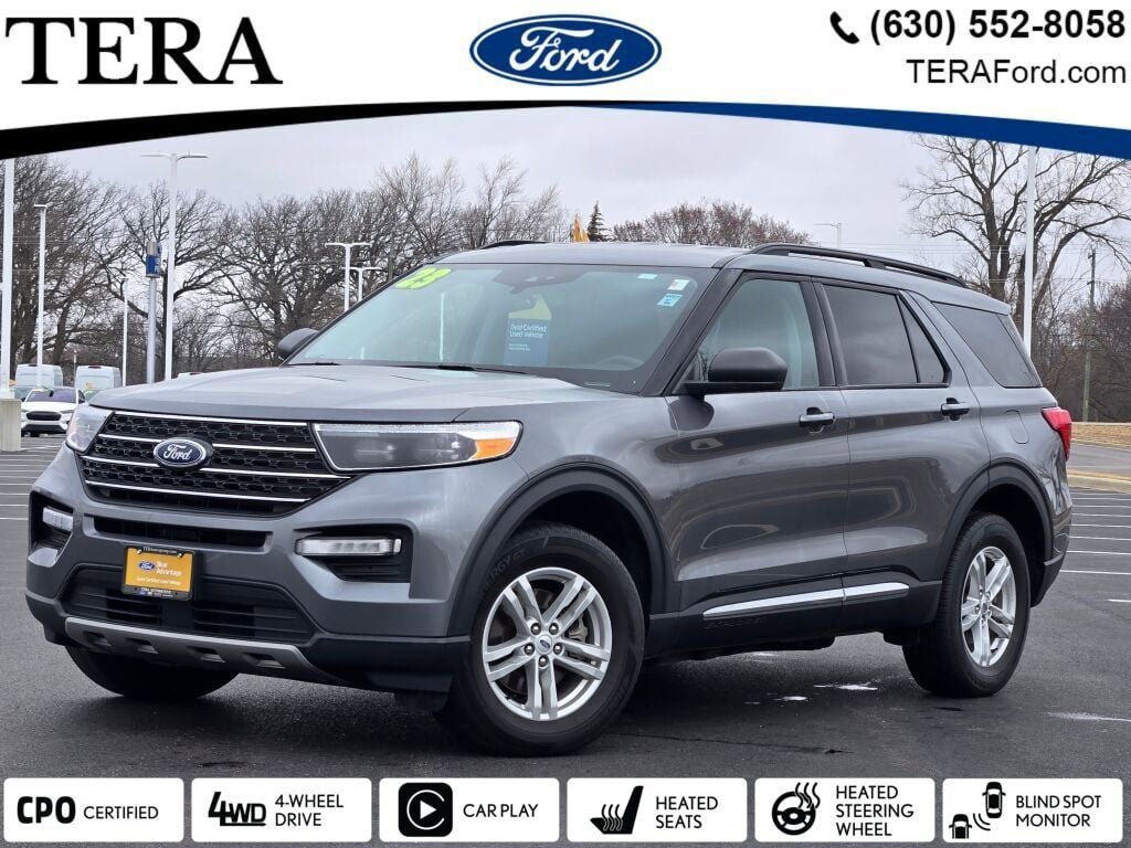 Certified 2023 Ford Explorer XLT w/ Equipment Group 202A image 1