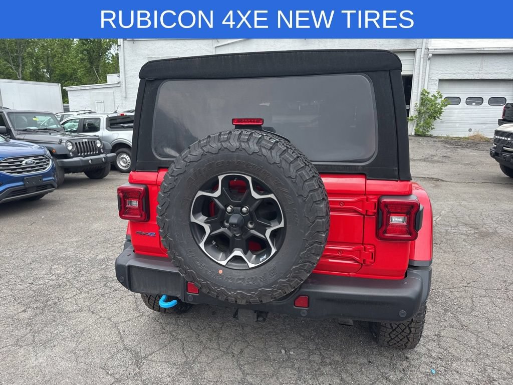 Used 2021 Jeep Wrangler Unlimited Rubicon 4xe w/ Steel Bumper Group AWD/4WD image 6