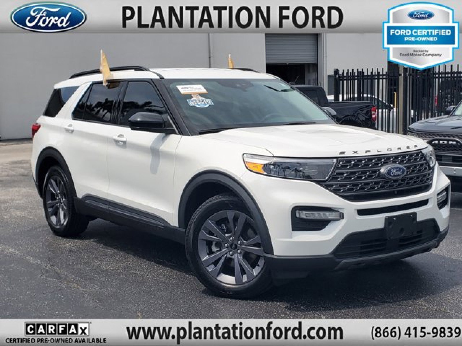 Certified 2023 Ford Explorer XLT w/ Equipment Group 202A