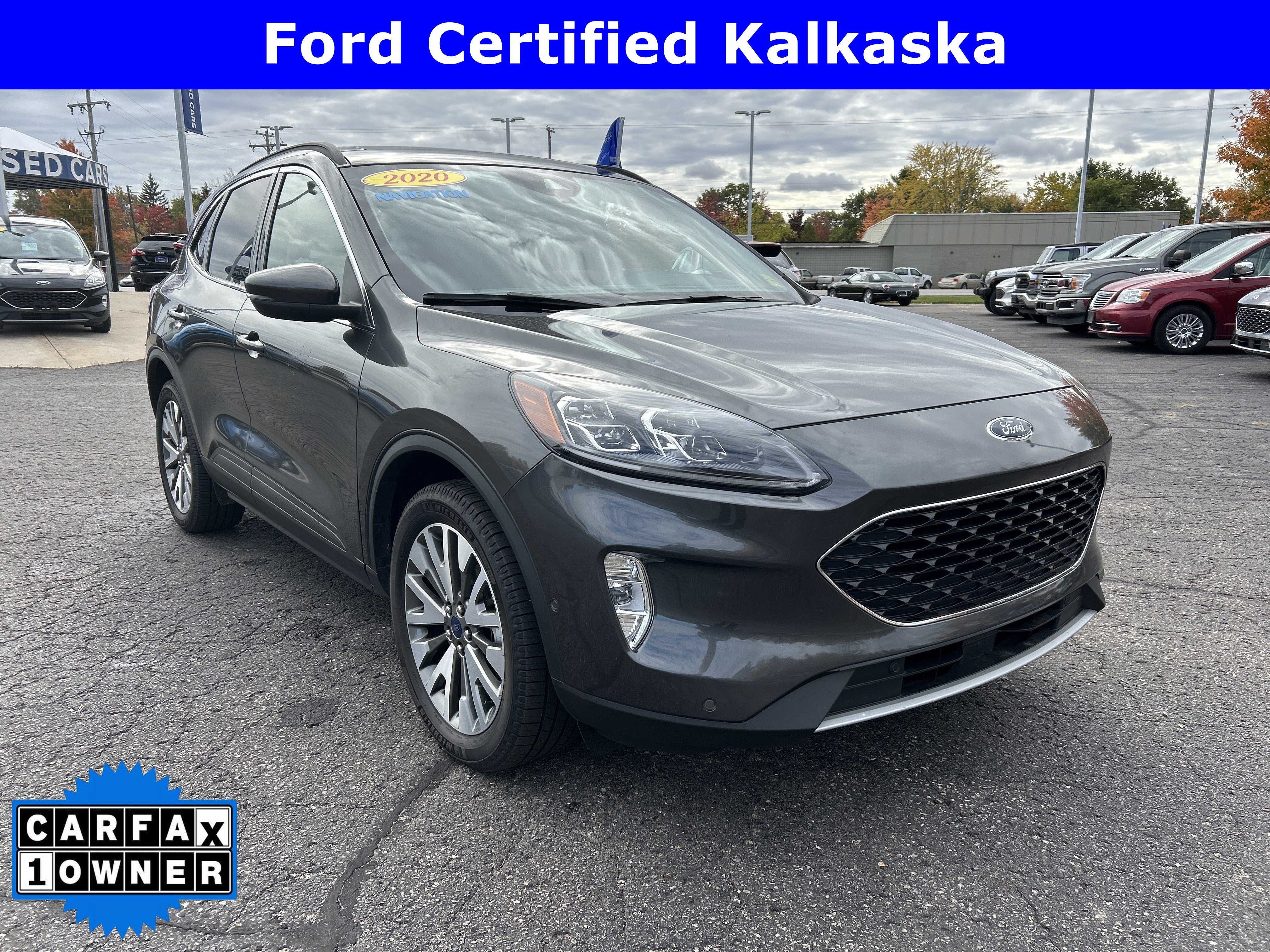 Certified 2020 Ford Escape Titanium