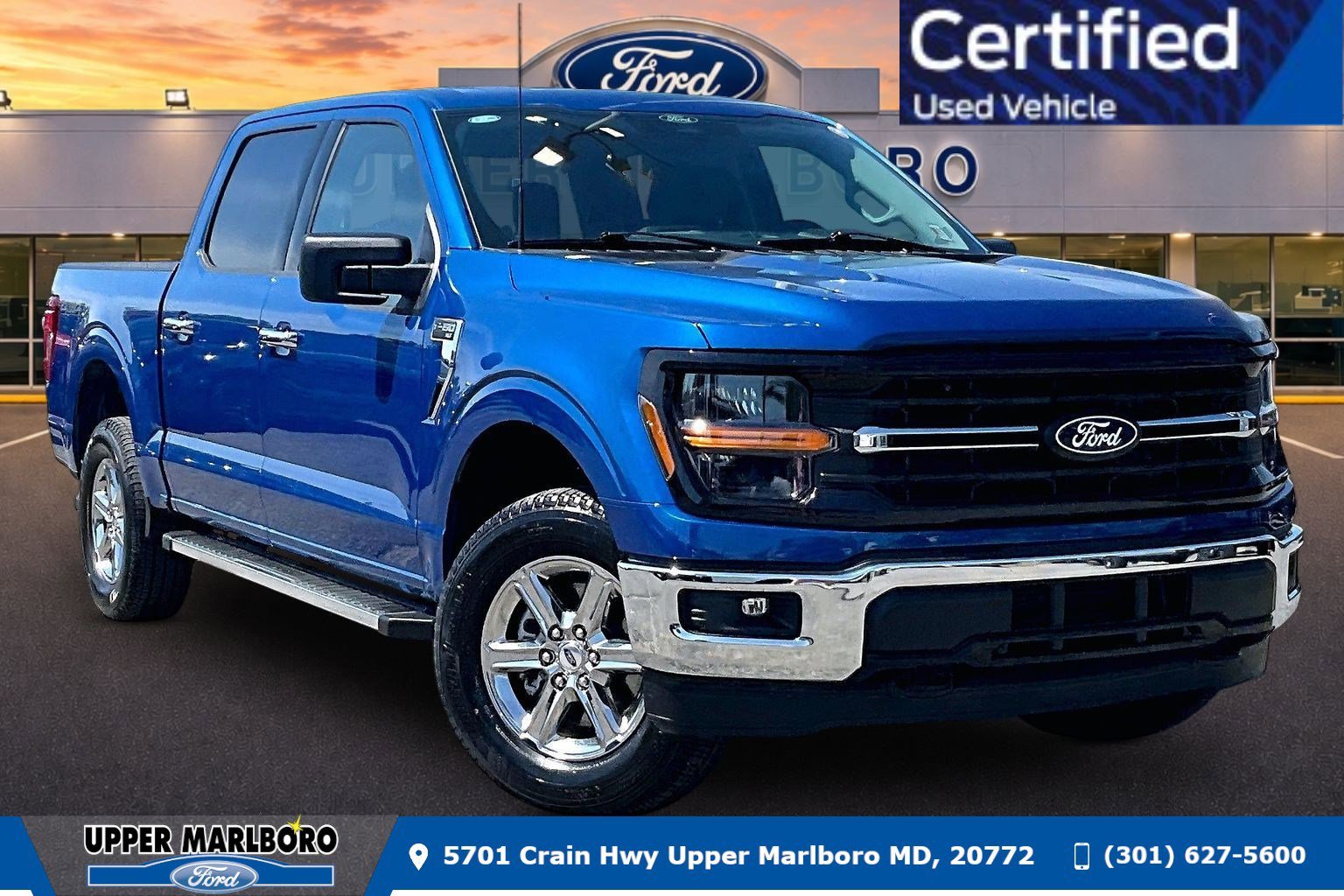 Certified 2025 Ford F150 XLT w/ Equipment Group 301A Standard
