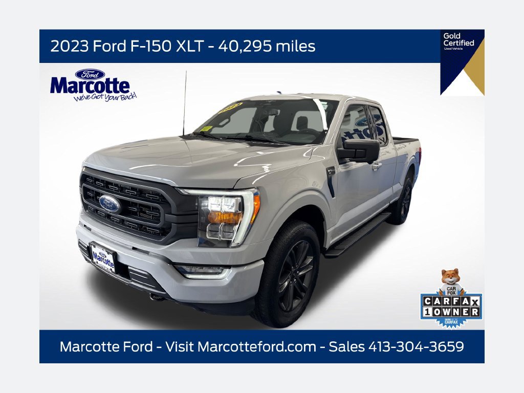 Certified 2023 Ford F150 XLT w/ Equipment Group 302A High AWD/4WD 360° Tour