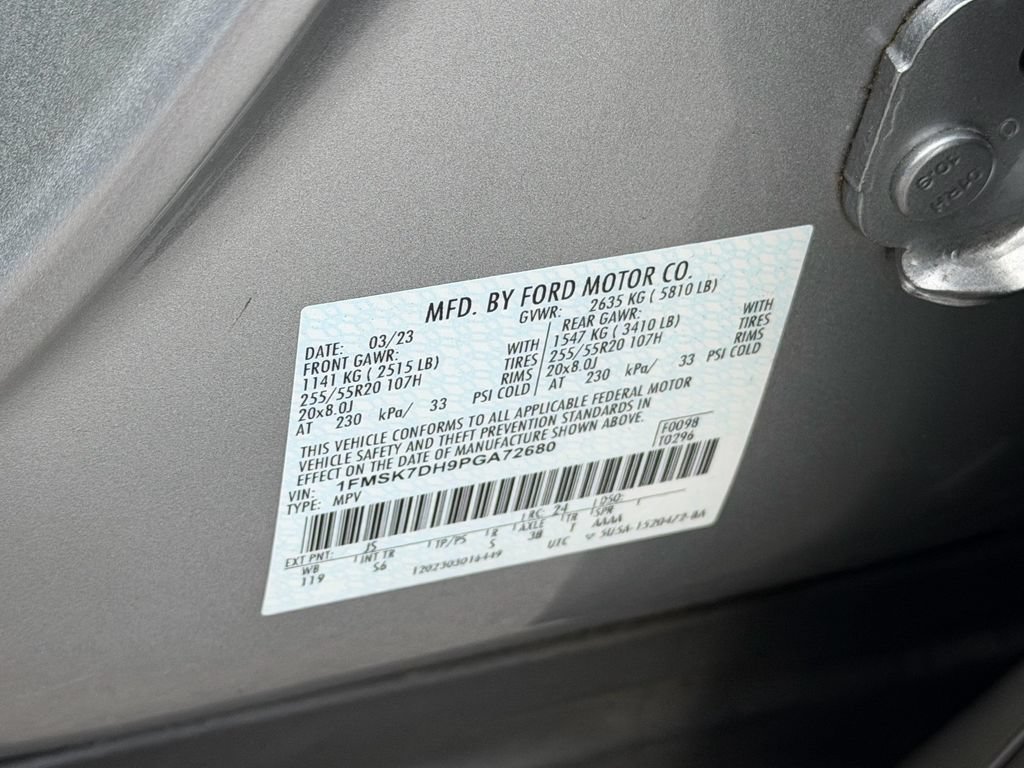 Certified 2023 Ford Explorer XLT w/ Equipment Group 202A RWD image 20
