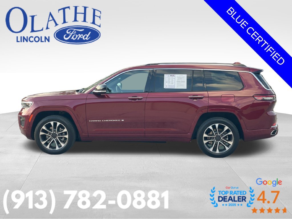 Used 2021 Jeep Grand Cherokee L Overland w/ Luxury Tech Group IV AWD/4WD image 2
