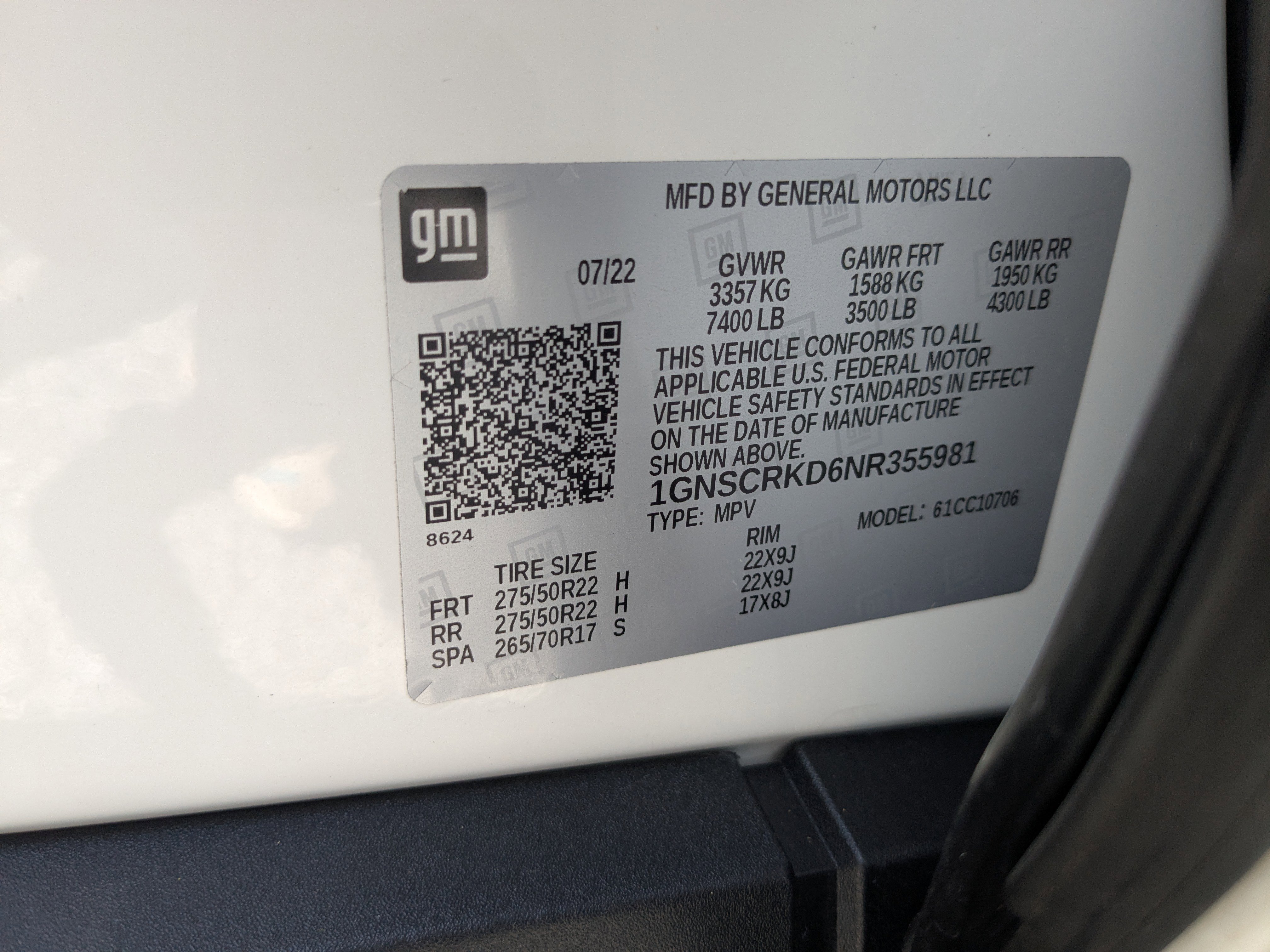 Used 2022 Chevrolet Tahoe RST w/ Luxury Package RWD image 28