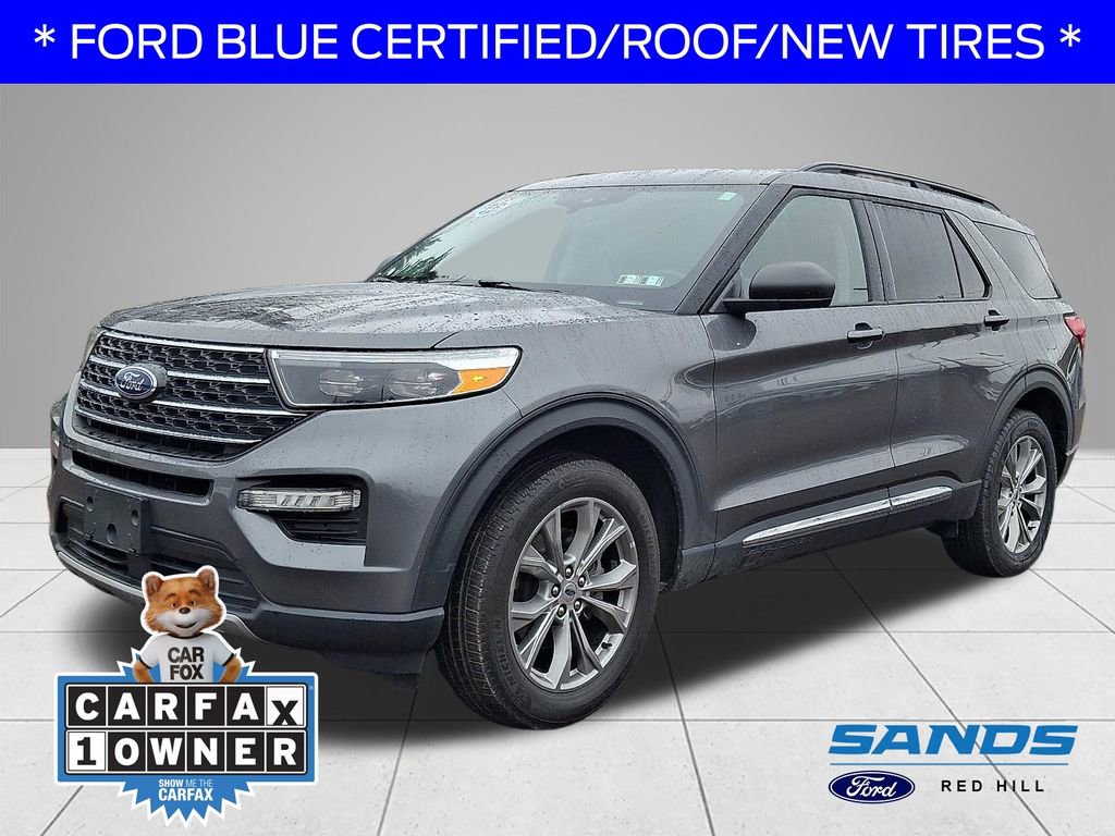 Certified 2023 Ford Explorer XLT w/ Equipment Group 202A AWD/4WD image 1