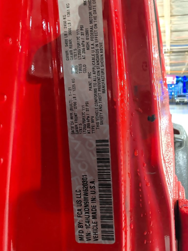 Used 2021 Jeep Wrangler Unlimited Sport AWD/4WD image 3