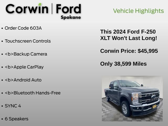 Certified 2024 Ford F250 XLT image 7