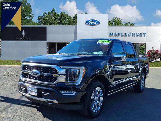 Certified 2021 Ford F150 Platinum w/ Equipment Group 701A High