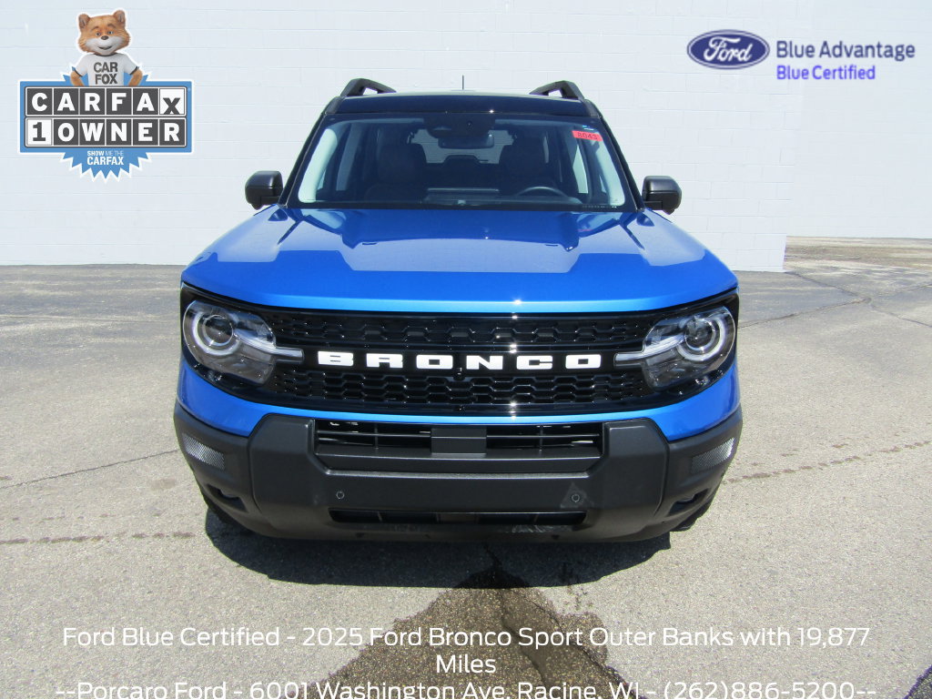 Certified 2025 Ford Bronco Sport Outer Banks w/ Outer Banks Tech Package+ AWD/4WD image 2