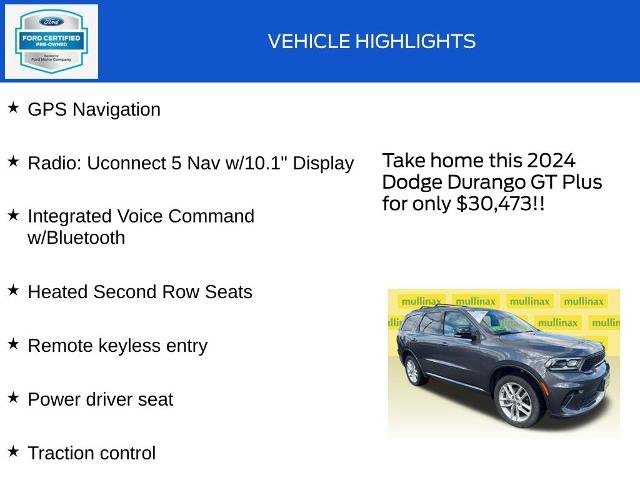 Used 2024 Dodge Durango GT AWD/4WD image 17
