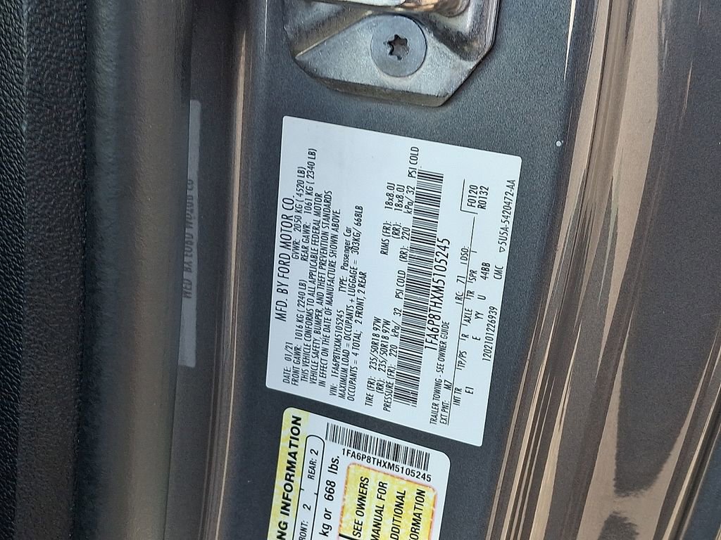 Certified 2021 Ford Mustang Premium image 24