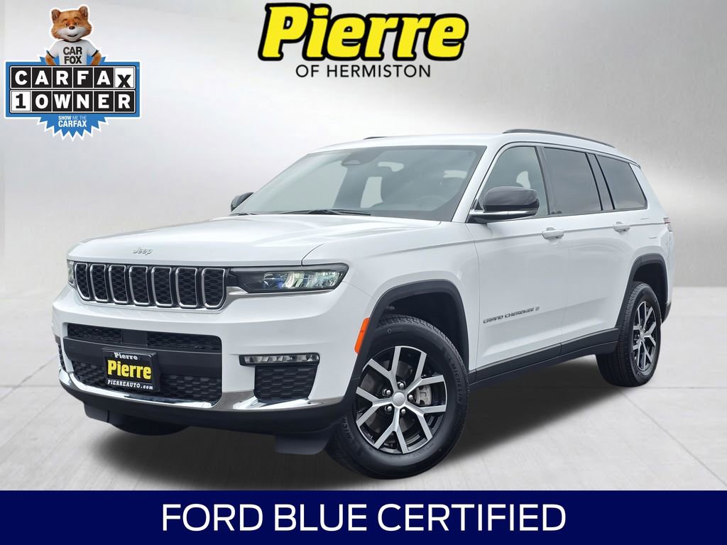 Used 2025 Jeep Grand Cherokee L Limited w/ Trailer Tow Package AWD/4WD image 1