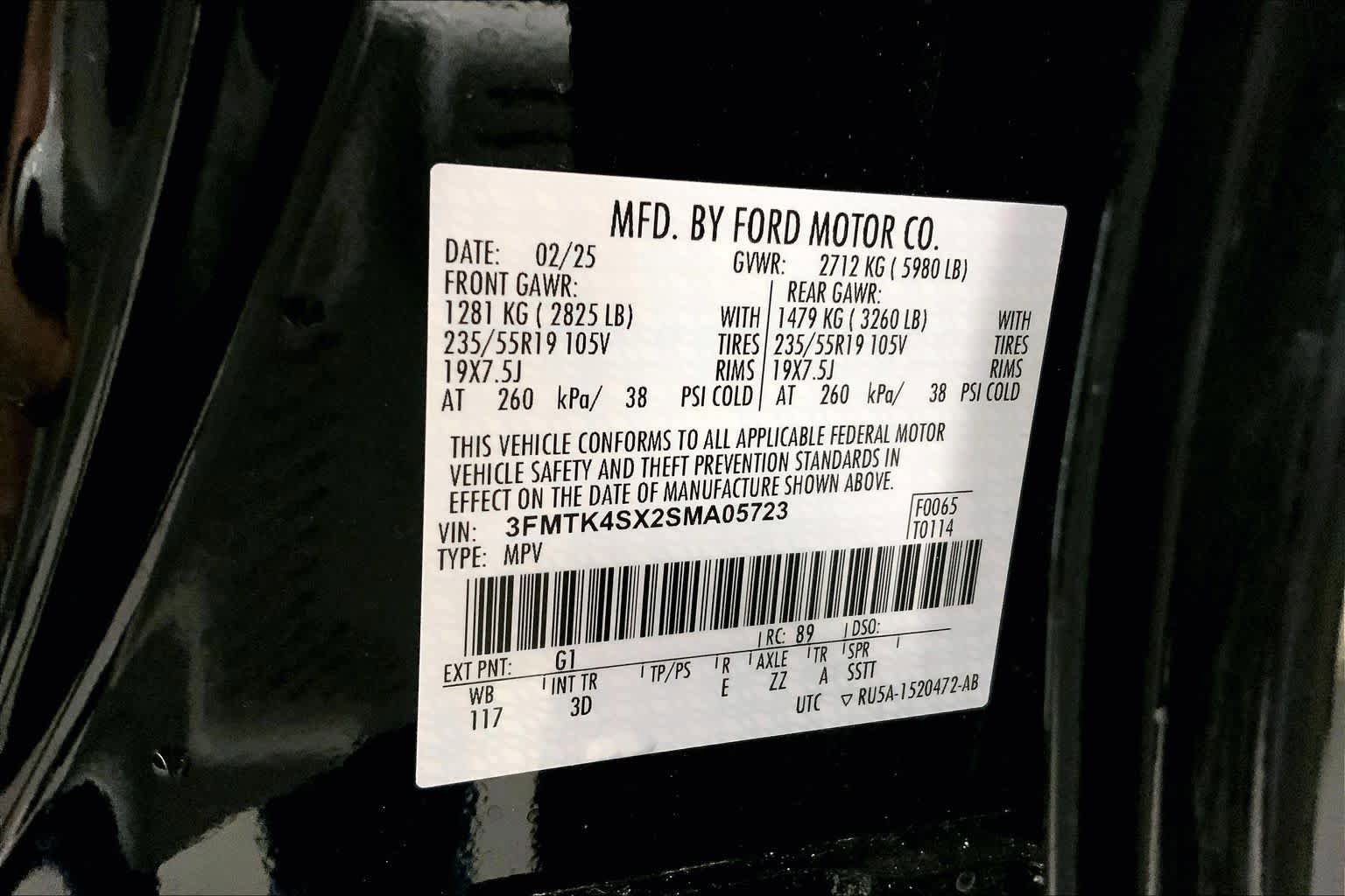 Certified 2025 Ford Mustang Mach-E GT AWD/4WD image 30