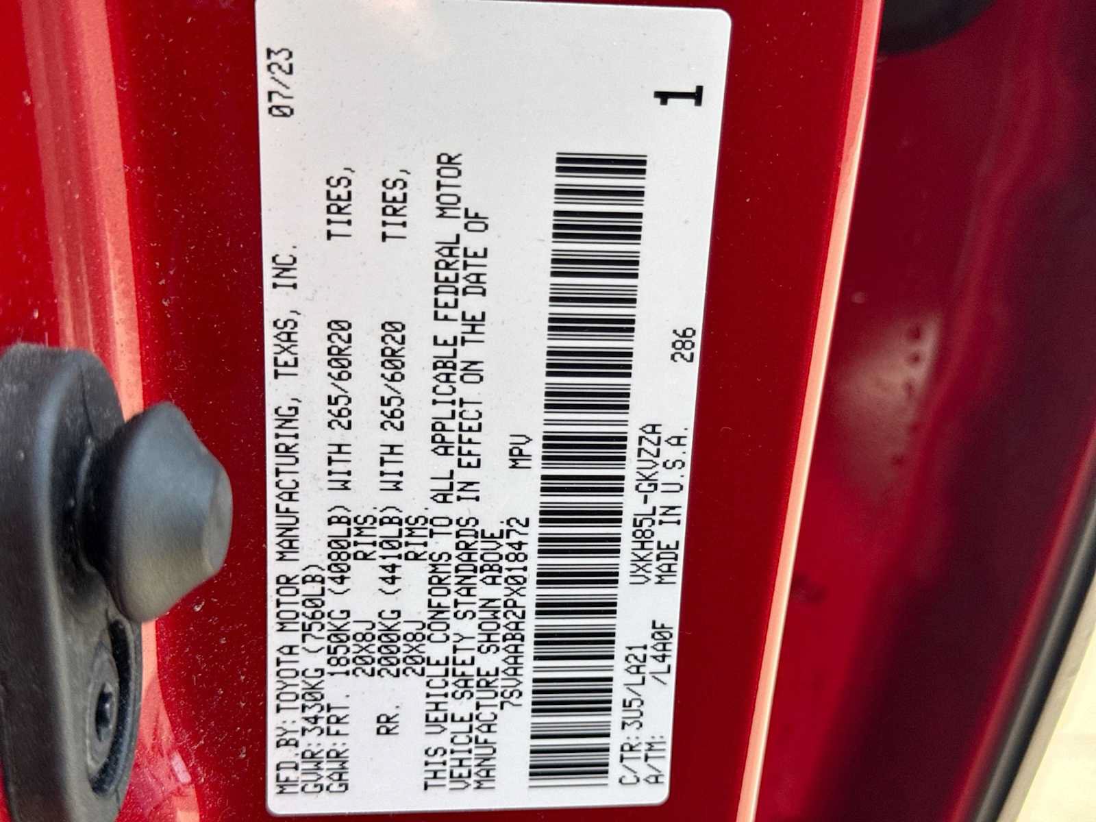 Used 2023 Toyota Sequoia Platinum AWD/4WD image 39