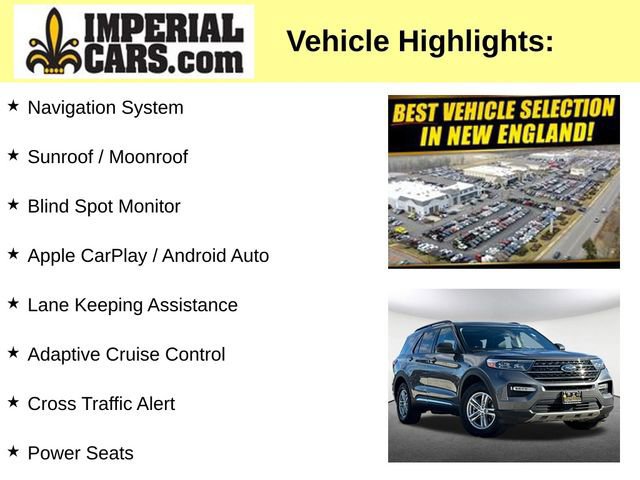 Certified 2022 Ford Explorer XLT w/ Equipment Group 202A image 11