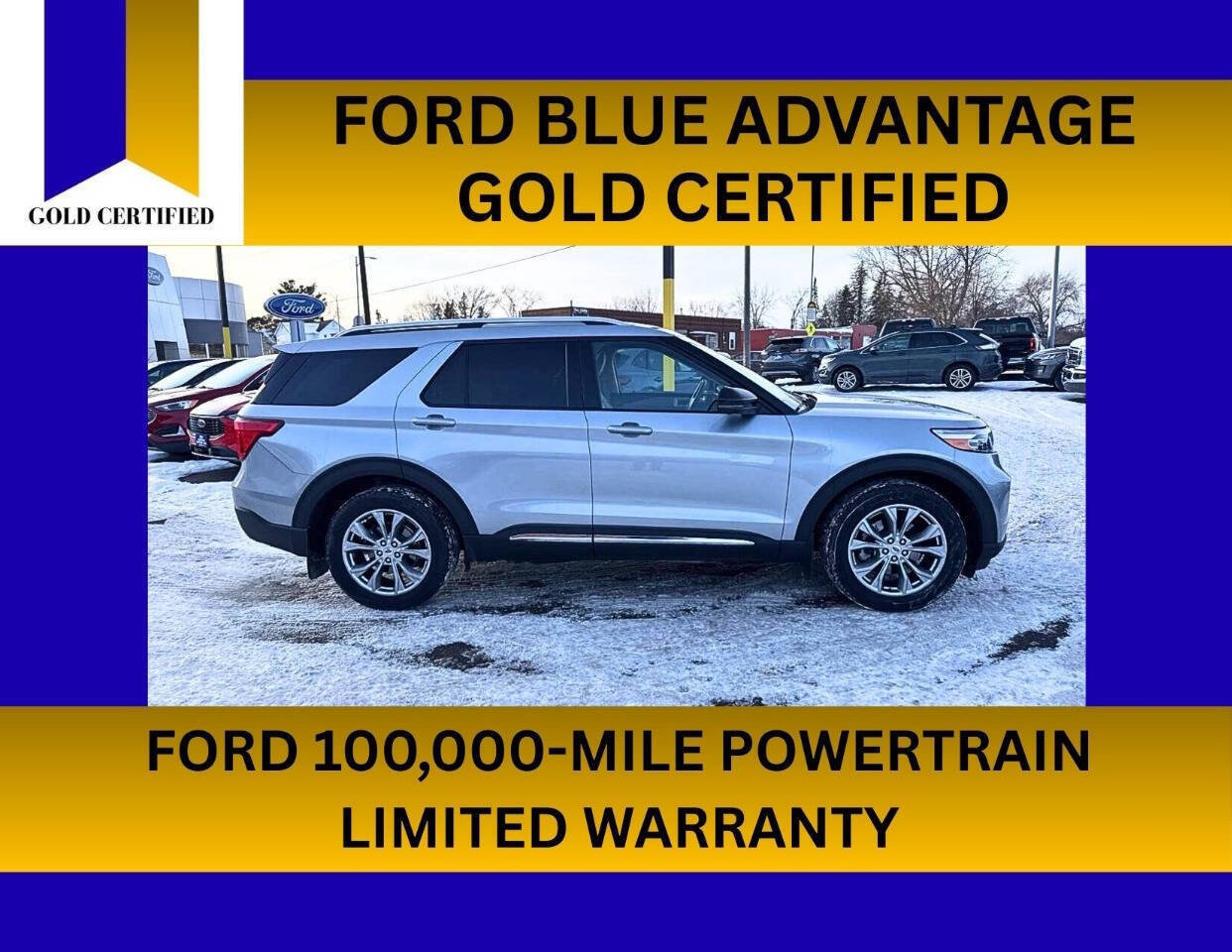 Certified 2023 Ford Explorer Limited w/ Equipment Group 301A image 2