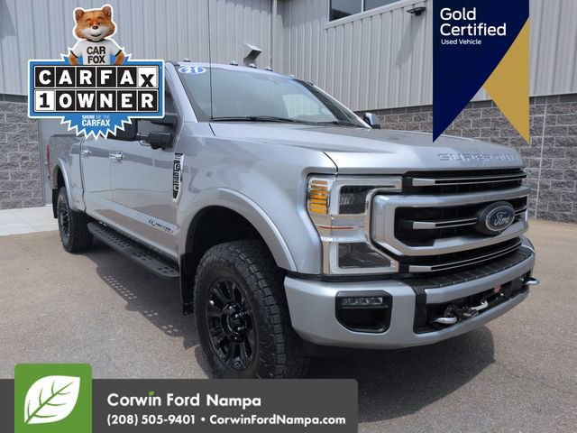 Certified 2021 Ford F350 Platinum w/ Tremor Off-Road Package AWD/4WD image 1