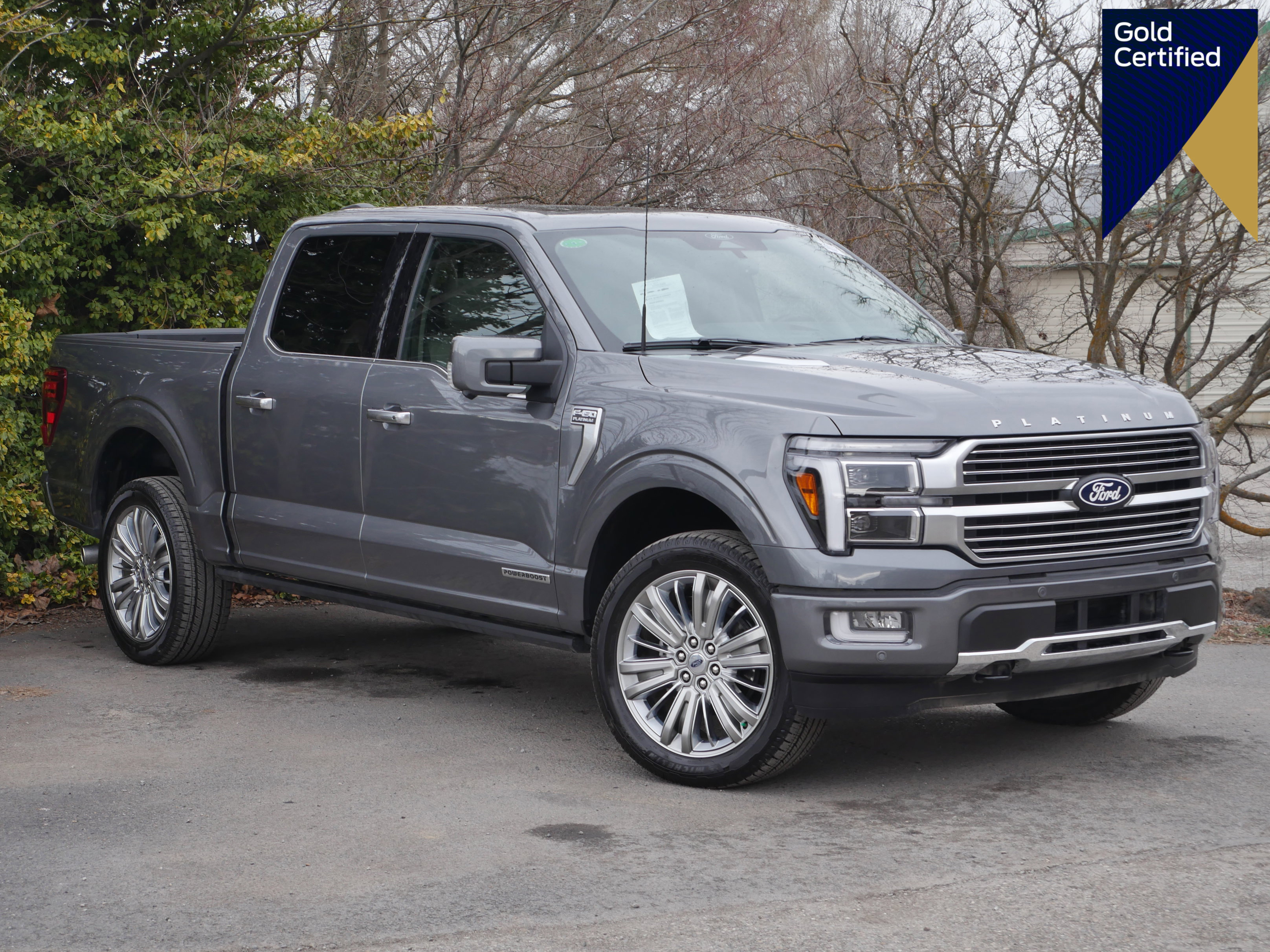 Certified 2025 Ford F150 Platinum w/ Equipment Group 703A Plus