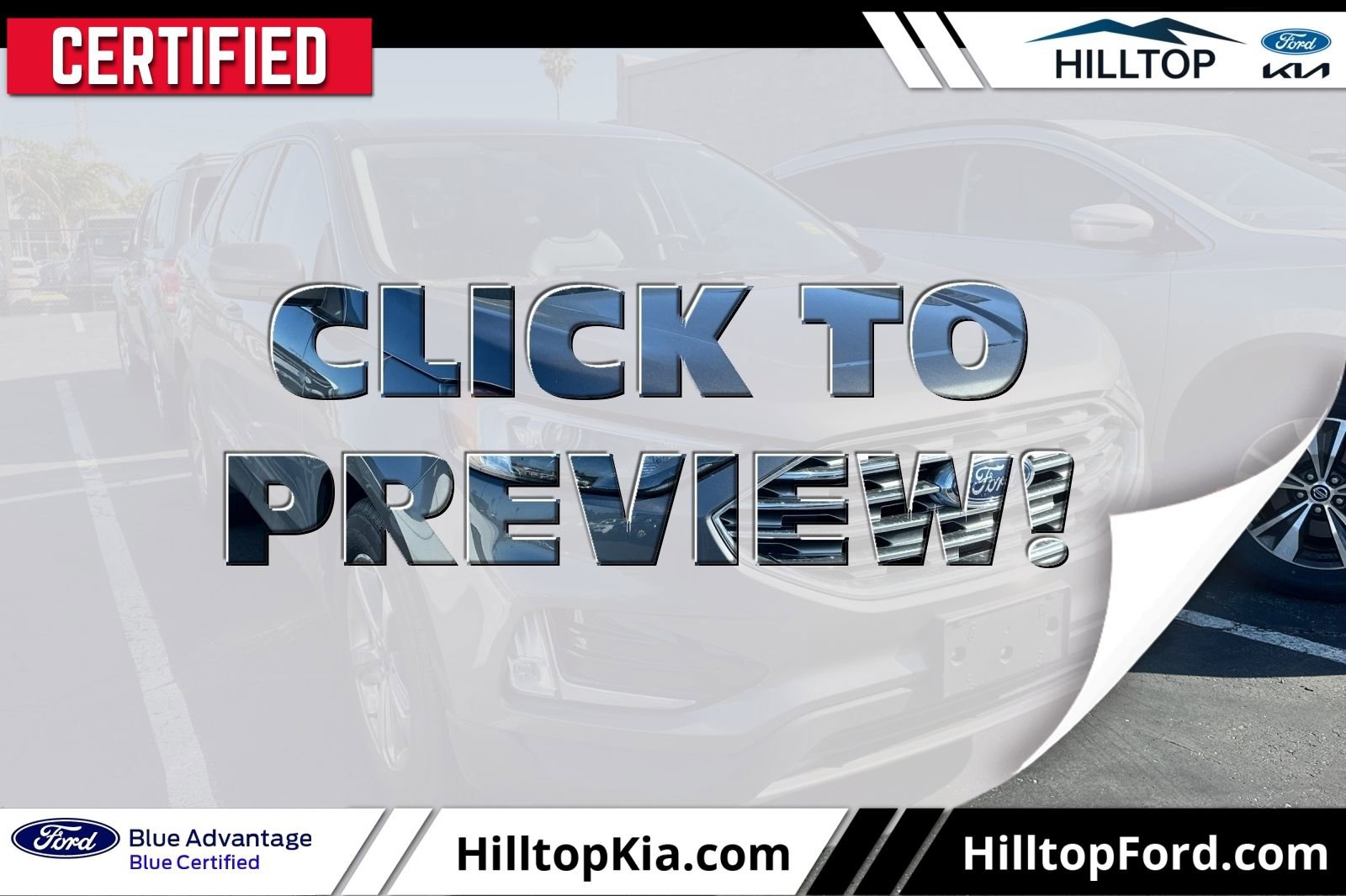 Certified 2022 Ford Edge SEL w/ Convenience Package