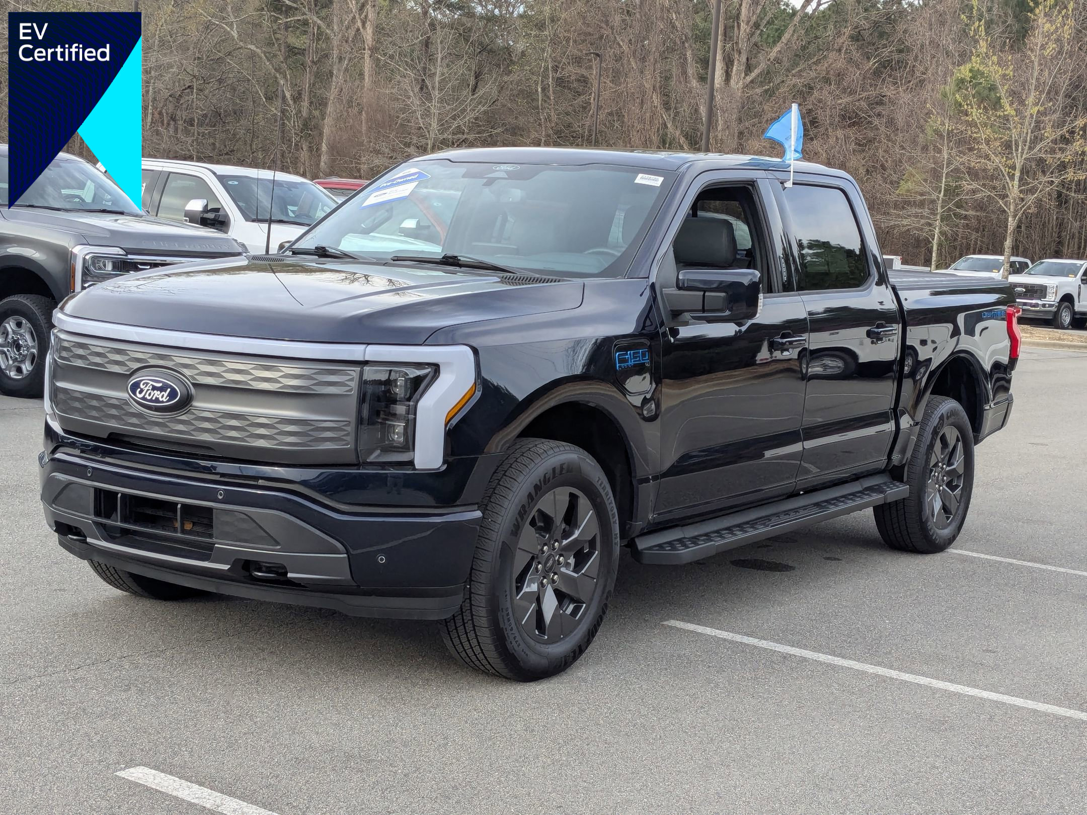 Certified 2025 Ford F150 Lightning Lariat w/ Max Trailer Tow Package image 1