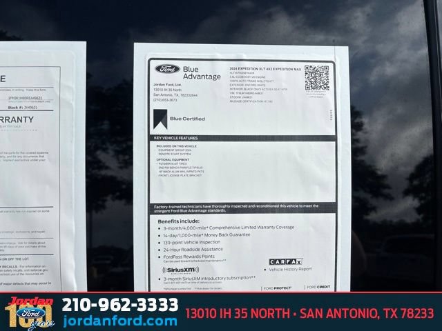 Certified 2024 Ford Expedition Max XLT RWD image 9