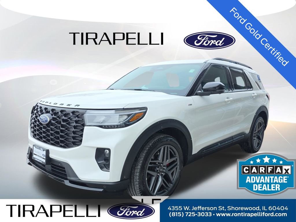 Certified 2025 Ford Explorer ST-Line w/ ST-Line Street Pack