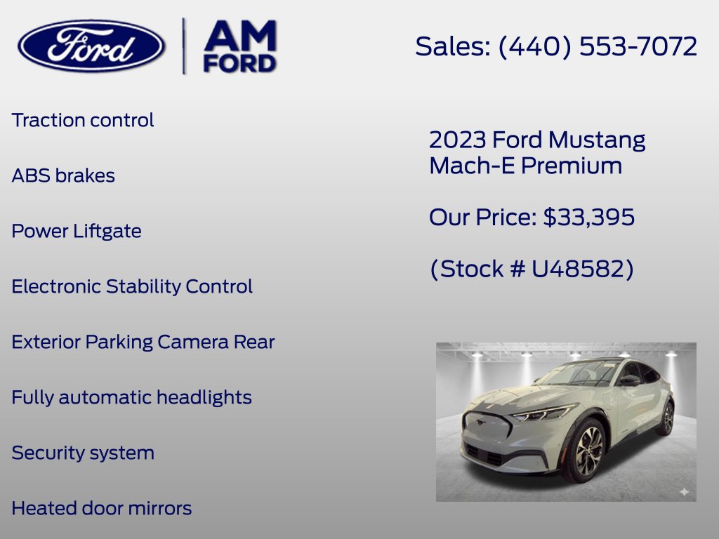 Certified 2023 Ford Mustang Mach-E Premium AWD/4WD image 13