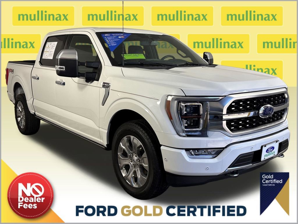 Certified 2022 Ford F150 Platinum w/ Equipment Group 701A High image 1